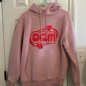 ODM Hooded Pink Sweatshirt Size M NWOT